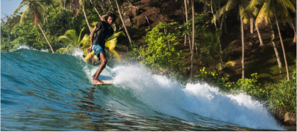 Surfing In Sri Lanka